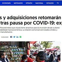 Fusiones y adquisiciones retomarn impulso en Mxico tras pausa por COVID-19: expertos